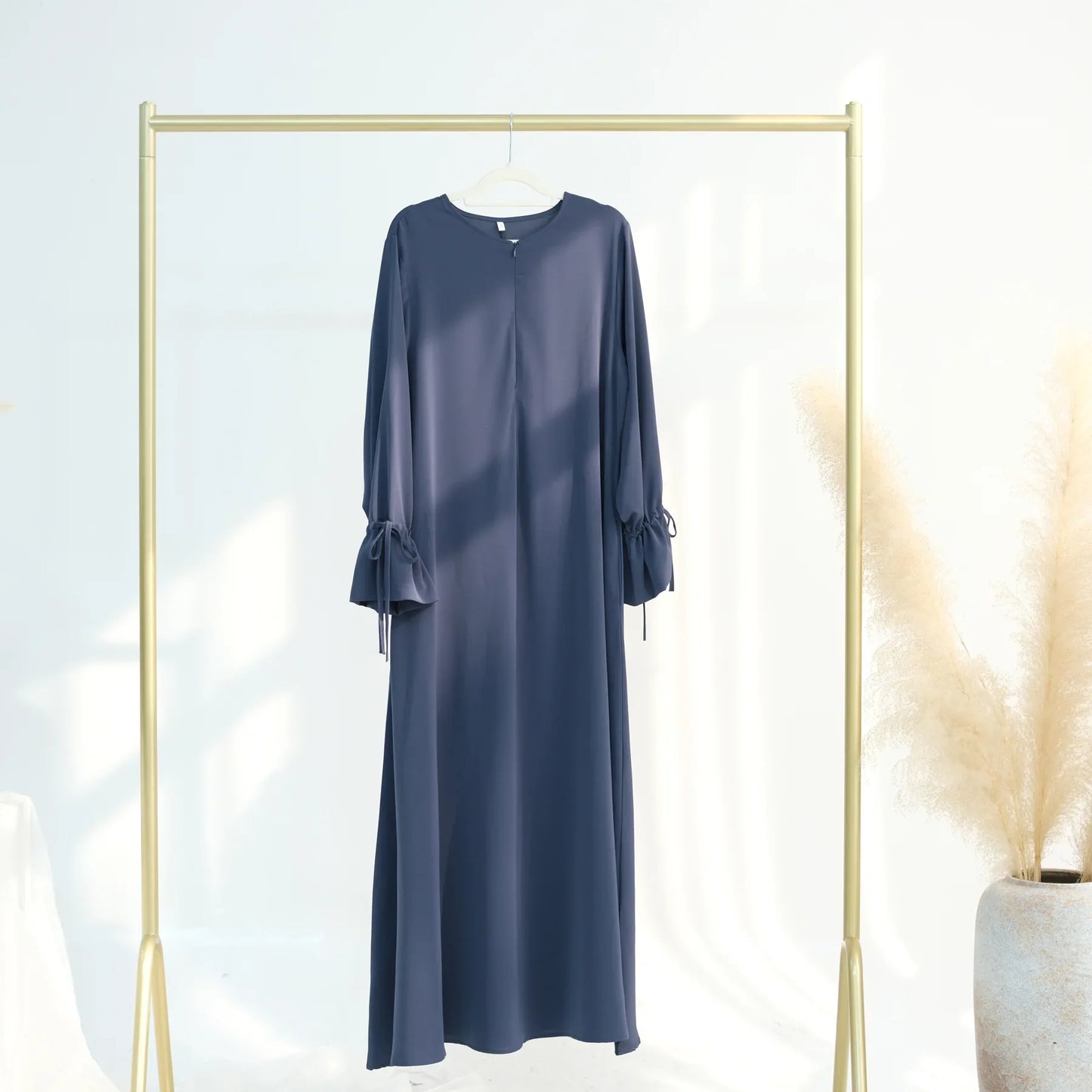 Dubai plain abaya - colour Blue