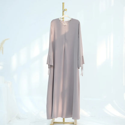 Dubai plain abaya - colour Taro