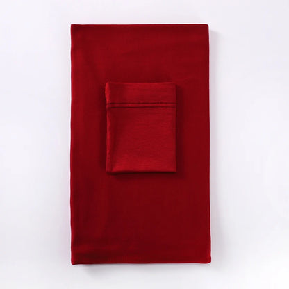 Jersey hijab and underscarf set - colour Burgundy