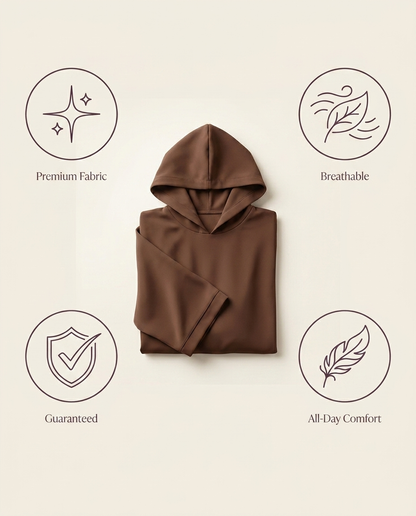 Vaelora hooded abaya benefits: premium fabric, breathable, guaranteed, all-day comfort